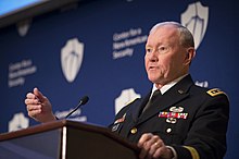 Gen. Martin E. Dempsey speaking at CNAS, November 2014 Gen. Martin E. Dempsey at New American Security.jpg