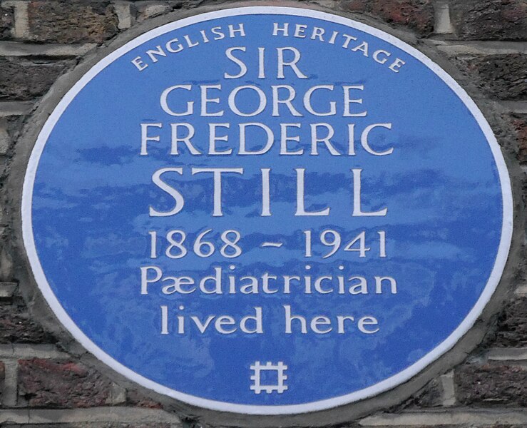 File:George Frederic Still 28 Queen Anne Street blue plaque.jpg