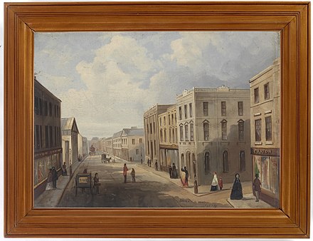 George Street in 1855