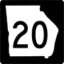Thumbnail for Georgia State Route 20