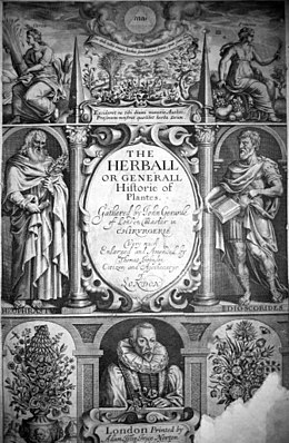 Gerard's Herball, 1633, title page.jpg