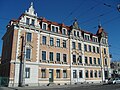 Three apartment buildings (Heidestraße 15/17 and Großenhainer Straße 96) in open development and corner locations as well as an enclosure on Heidestraße