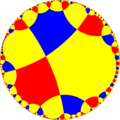 Uniform tiling of hyperbolic plane, 6x8x8o. Generated by Python code at User:Tamfang/programs.