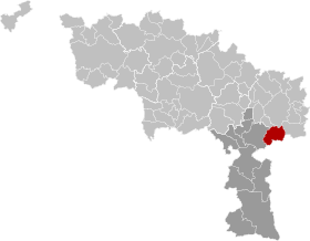 Localisation de Ham-sur-Heure-Nalinnes
