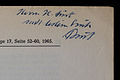 Handschrift Alfred Rust