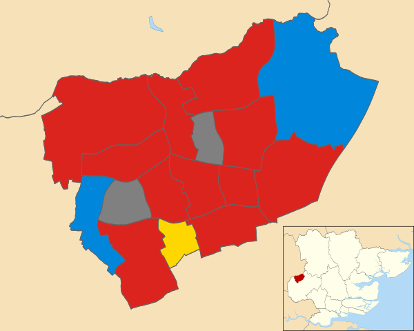 Harlow UK local election 1978 map.svg