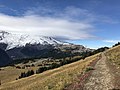 Head west along the Sourdough Ridge trail towards the Sunrise area and Mount Rainier. (34d983e5-8ecc-476e-a6a7-d3f0d56dbad4).JPG
