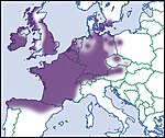 Helicella itala – Verbreitung