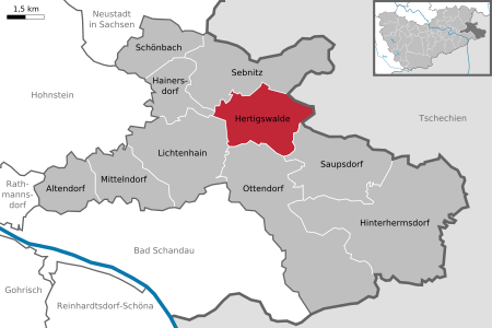Hertigswalde in Sebnitz