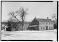 Historic American Buildings Survey Chester Hart, Photographer, Feb. 27, 1934 VIEW FROM SOUTH WEST - Pre-Emption House, Chicago Avenue and Main Street, Naperville, Du Page County, HABS ILL,22-NAPVI,1-1.tif