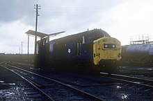 Horrid day at Grangemouth depot (geograph 2196779).jpg