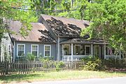 House on "The Ridge" - Ridgeville, Georgia, U.S. This is an image of a place or building that is listed on the National Register of Historic Places in the United States of America. Its reference number is 85000863.