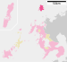 壹岐市在長崎縣的位置