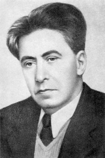 Soviet author and former Babel protégé Ilya Ehrenburg.