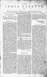 Thumbnail for The India Gazette