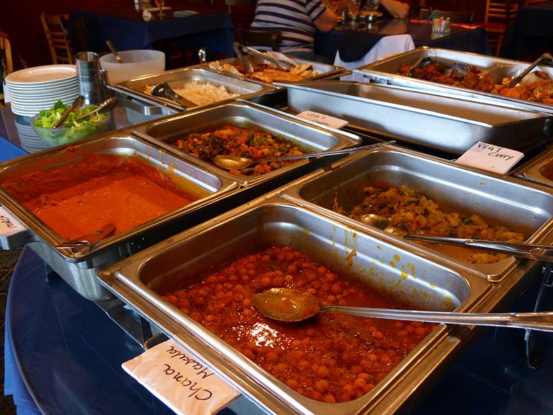 File:Indian-style all-you-can-eat buffet - West Springfield, Massachusetts.jpg