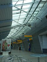 Interior view of new Kosice Airport terminal.JPG