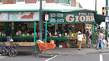 Philadelphia's famed Italian Market in South Philadelphia Italian Market Vegetable Stand 3000px.jpg