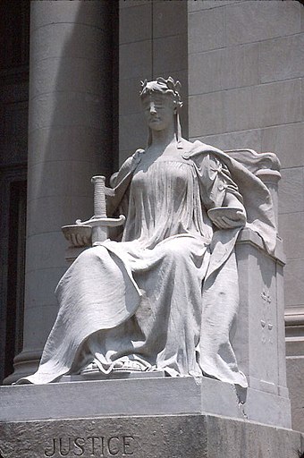Lady Justice, Shelby County Courthouse, Memphis, Tennessee, United States