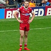 Wardle playing for Huddersfield in 2019 Jake Wardle.jpg