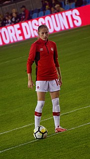 Janine Beckie Canadian soccer player