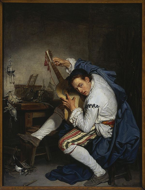 The Guitarist (1757), National Museum in Warsaw.