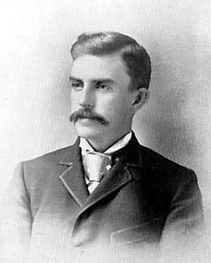 John Steven McGroarty, a Tujunga-based poet laureate, in 1893