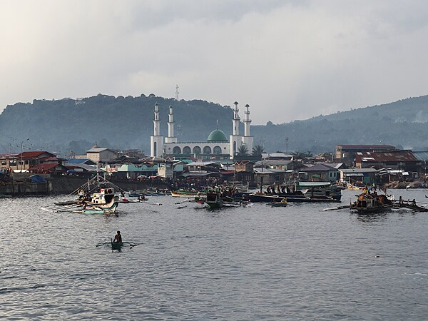 Image: Jolo town proper, Tulay Mosque bay view (Jolo, Sulu; 10 10 2023)