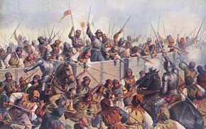 Josef Mathauser - Bitva u Lipan roku 1434.jpg