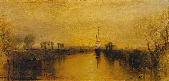William Turner, Chichester Canal, 1829.