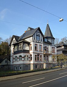 Georges Wohnhaus in der Limburgerstraße 19 in Königstein (Quelle: Wikimedia)