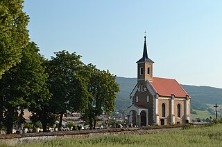 Křemže Market town in South Bohemian, Czech Republic