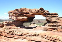 Nature's Window, a rock arch