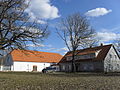 The granary and the servant house.