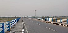 Kamteswari Bridge connecting Sitai with Dinhata. Kamteswari Bridge 1.jpg