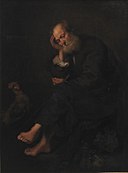 Karel van III Mander - St Peter Repentant - KMSsp797 - Statens Museum for Kunst.jpg