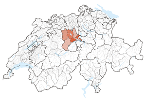 Lag vum Kanton Lozärn in dr Schwyz