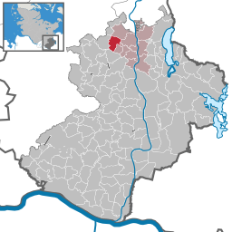 Läget för kommunen Kastorf i Kreis Herzogtum Lauenburg