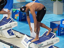 Kazan 2015 - Schooling 100m butterfly Kazan 2015 - Joseph Isaac Schooling 100m butterfly.JPG