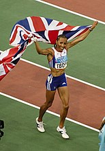 Vizeweltmeisterin Kelly Holmes, 1994 Vizeeuropameisterin, gewann vier Tage später mit Bronze über 800 Meter eine zweite Medaille – weitere große Erfolge erzielte sie in den kommenden Jahren