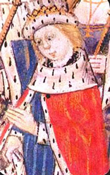 Depiction of Edward as Prince of Wales in the Dictes and Sayings of the Philosophers, 1477
