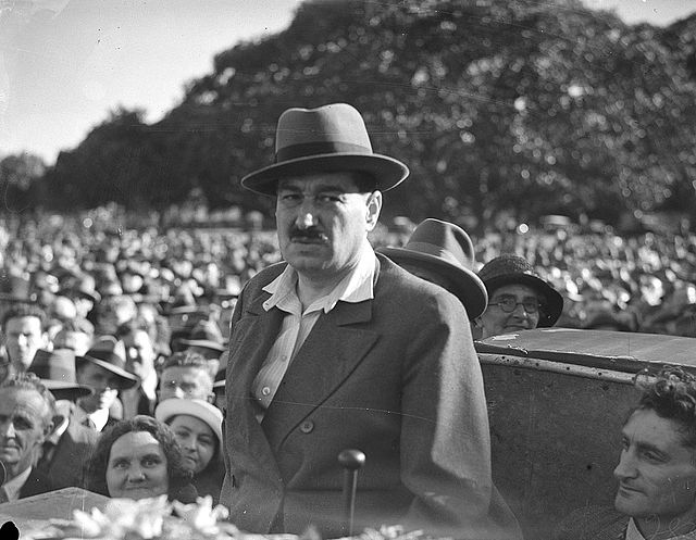 Egon Erwin Kisch 1935-ben Sydneyben