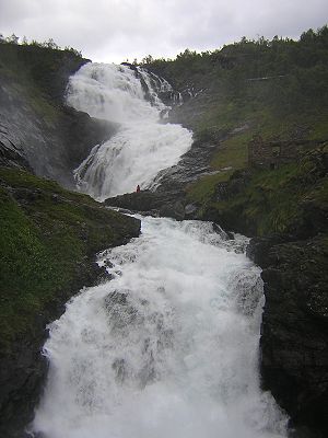 Vandfald I Norge: Myter og fejlopfatninger, Norges højeste vandfald, Liste
