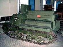 Tracked Finnish WWII Komsomolets (captured from USSR) Komsomolets armored tractor helsinki 2.jpg