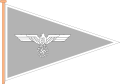 Proporzec samochodowy oficerów wojsk lądowych