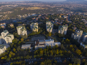 Fotografija Labudovog brda iz vazduha