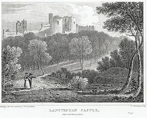 Lanstephan Castle: Caermarthenshire