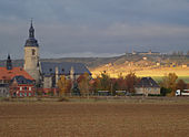 Ansicht mit Stadtkirche