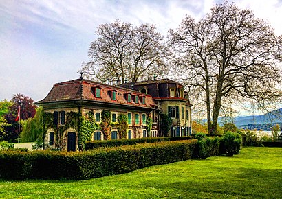 So kommt man zu Château De Penthes mit den Öffentlichen - Mehr zum Ort Hier