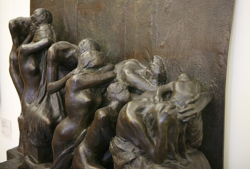 File:Les Pleureuses étude pour le monument aux morts du cimetère du Père Lachaise à Paris-Albert Bartholomé mg 8273.jpg